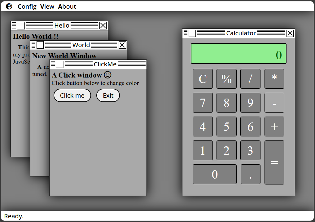 My Retrosystem Screenshot